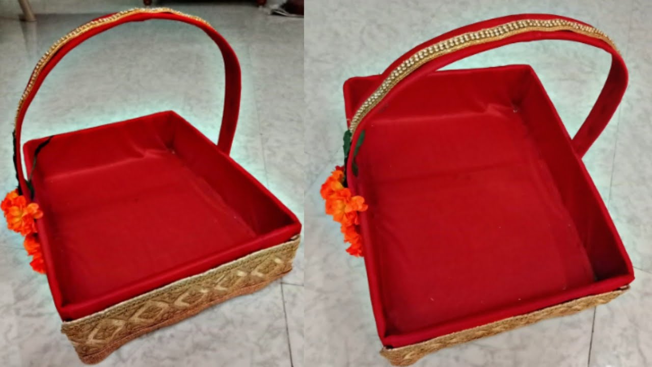 wedding Saree gift packing ideas / gift wrapping ideas / making wedding