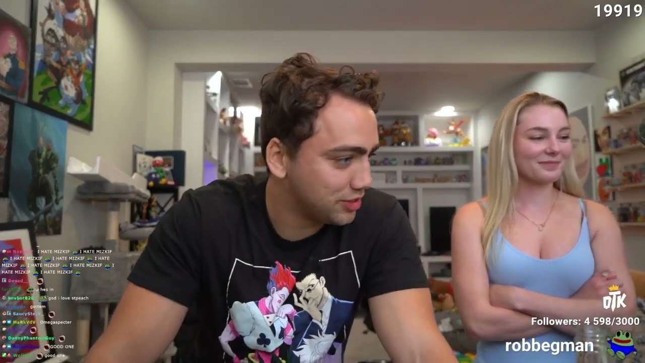 Mizkif Invites STPeach on a Date