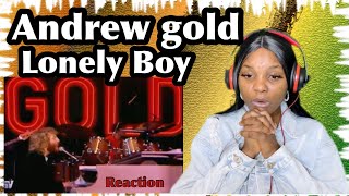 Andrew gold 𝐥𝐨𝐧𝐞𝐥𝐲 𝐁𝐨𝐲 reaction | First time hearing