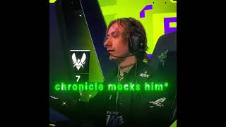 Mock him once… he’ll answer next round. 🥶 . . . . . #valorant #esports #fnatic #gaming #vct