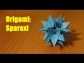 DIY: оригами цветок спараксис.\Origami flower sparaxis.