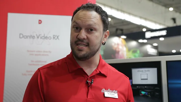 Audinate showcases Dante Studio at ISE 2022