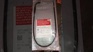 HERO Passion Pro accelerator cable MRP