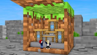 Wir Bauen eine 1 BLOCK BASE! - Minecraft