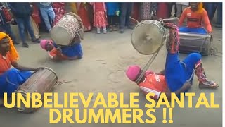 Best Santali Ḍo̠m in Bangladesh 2020!! Santal Drummers playing in a wedding