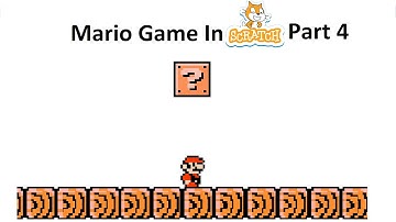 How to Make a Mario game in scratch part 4