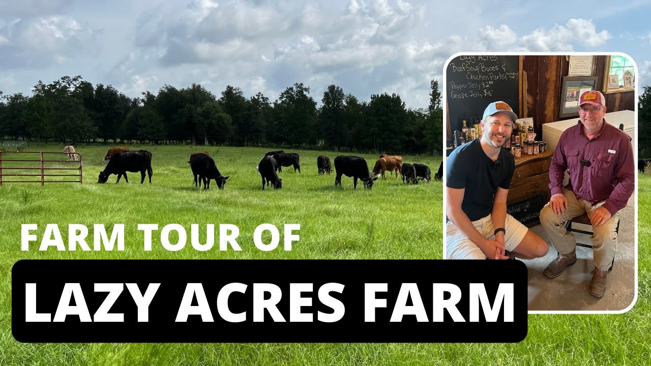 Farm Tour at the Lazy Acres Family Farm in Marianna, Florida