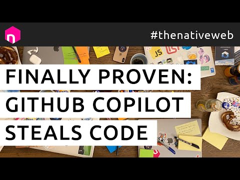 Finally proven: GitHub Copilot steals code // English
