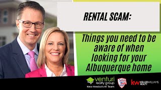 Rental Scam Things you need to be aware of when looking for your Albuquerque home