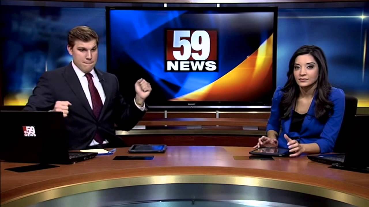 News Anchor Dancing To 