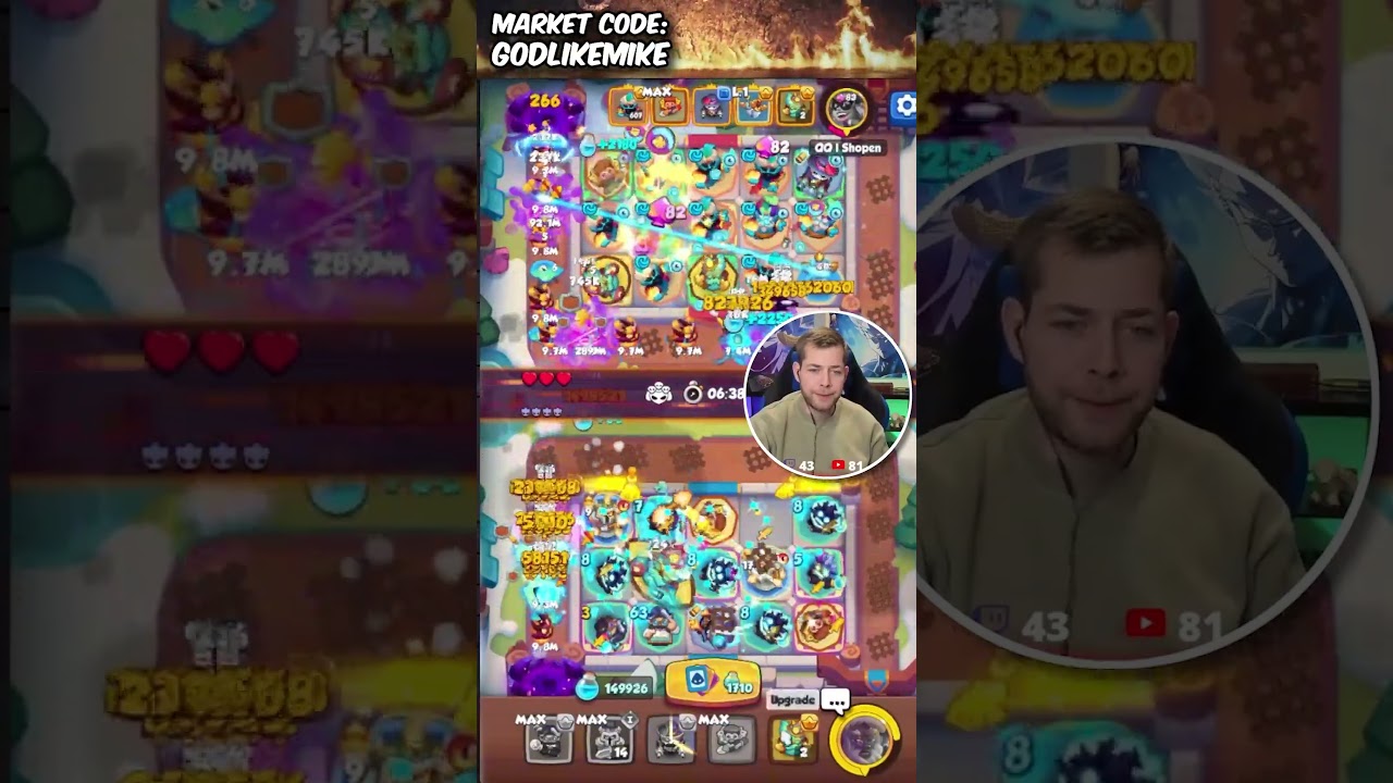 Can Tesla beat MAX Genie?| Rush Royale