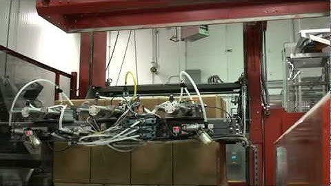 E5679 Sigma Packaging ABC Floor Level Case Palletizer Model 72AE