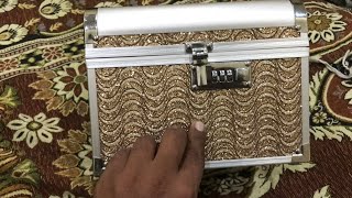 Vanity box unlock | jewellery box lock | easy way | Makeup box lock| jewellery box open |Beautybox