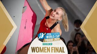 IFSC Women's Final World Cup PRAGUE 2023