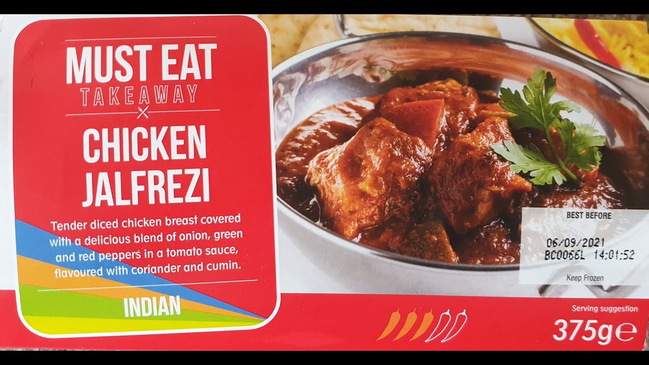 Farmfoods Jalfrezi Chicken Curry Review " Part of the Must Eat Range