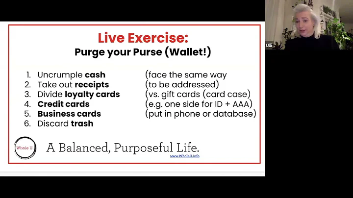 Whole U  Presents: "Get Organized!" with Ulli Schi...
