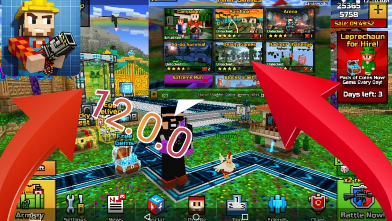 Pixel Gun 3D New Update 12.0.0 {Biggest Update In Pixel Gun History}