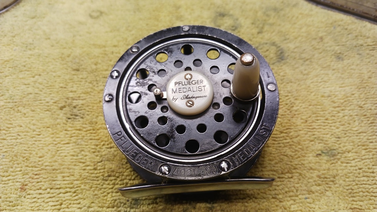 Pflueger Medalist 1492 1/2 CJ Fly Fishing Reel Service - YouTube