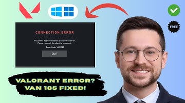How to Fix Valorant Error VAN 185 (Working Fix 2025)