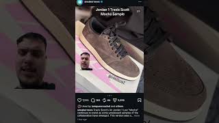 Jordan 1 Travis Scott Mocha Sample #jordan #jordan1 #travisscott #hypebeast #fyp