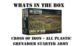 Unboxing : Cross of Iron All Plastic German Heer Starter Army for Bolt Action Unboxing : Cross of Iron All Plastic German Heer Starter Army for Bolt Action