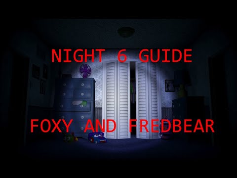 NIGHTMARE FREDBEAR!  Five Nights At Freddy's 4 (Night 6 +7 Ending