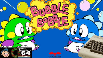 BUBBLE BOBBLE – Commodore 64 (1987) | Firebird’s Addictive Arcade Classic with Co-op Bubble Action