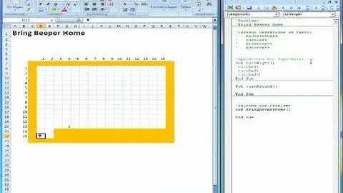 Learning VBA / VB.NET with Karel the Robot in Excel
