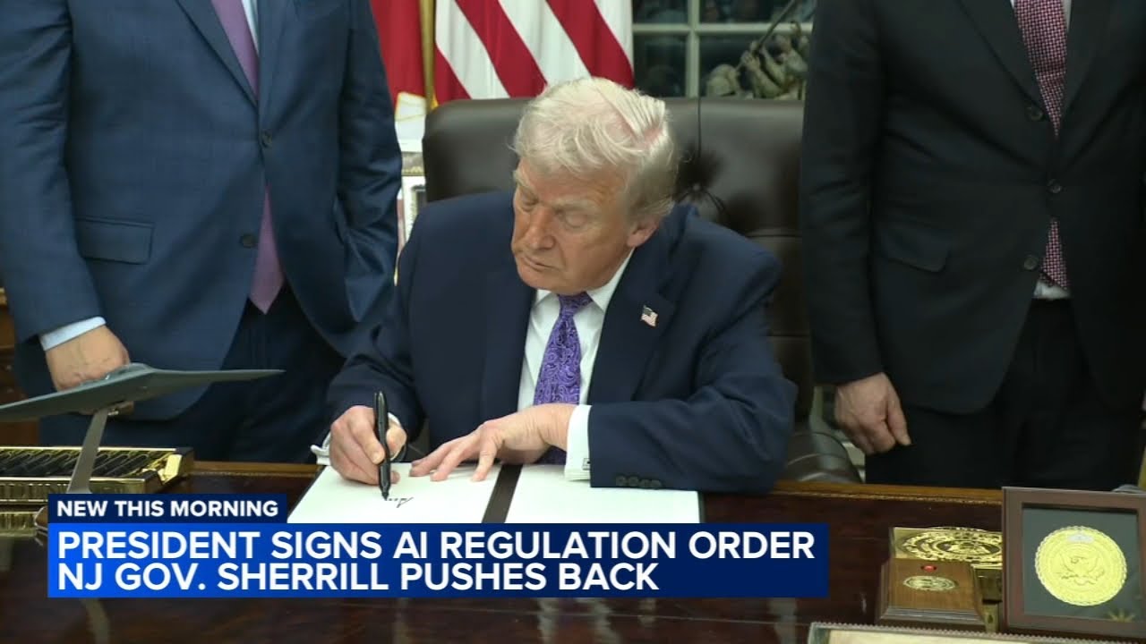 Trump signs executive order blocking states from enforcing their own ...