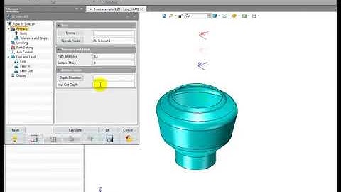 ZW3D CAM 5X Milling Tutorial - Side