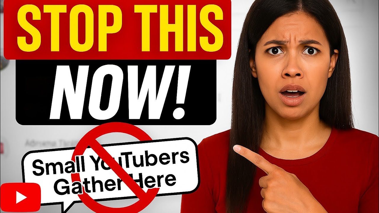 How "Small YouTubers Gather Here" Is KILLING Your Channel 