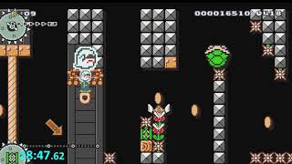 Super Mario Maker - Blind Kaizo Race #149: Sign of The Hollow Amulet
