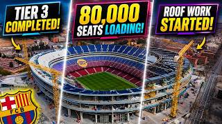 Camp Nou Mega Update | Compression Ring Nearing Completion &amp; Exterior Work Starts