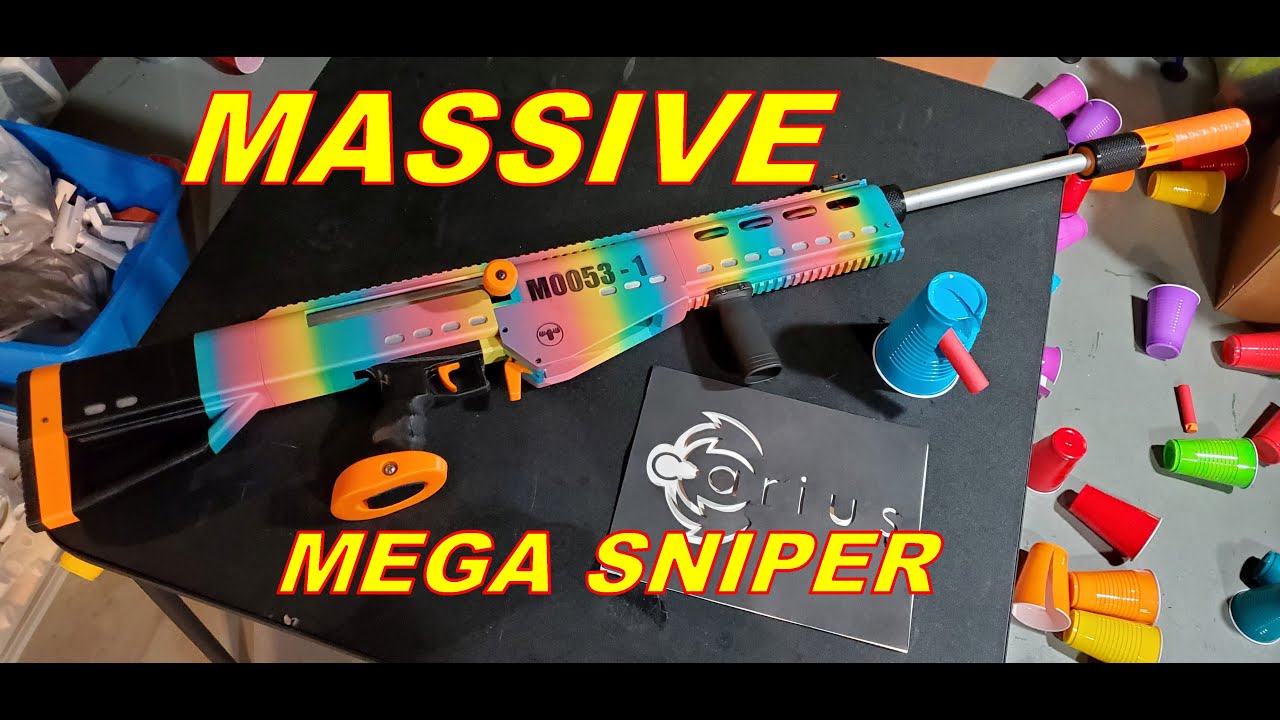 Nerf Mega Bolt Action Sniper Hardware Kit M0053 1M 