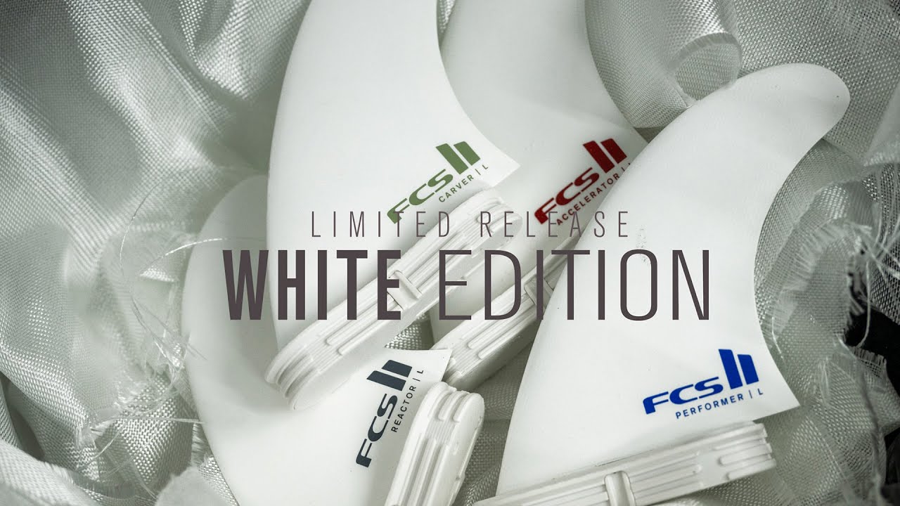 FCS II Performer White Edition Tri Fin Set - FCS US