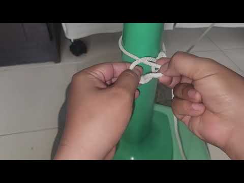 The quickest way to tie a Bowline (the KING of knots)