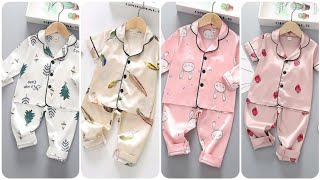 Soft comfortable night suits /dresses designs collection for Baby girls/Baby boy/silk fabric dresses screenshot 4