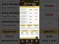 “🔴 Live Gold &amp; Silver Rate – "SNB" Shree navkar Bullion” 12may26#gold​​ #silver​ #shorts ​#subscribe