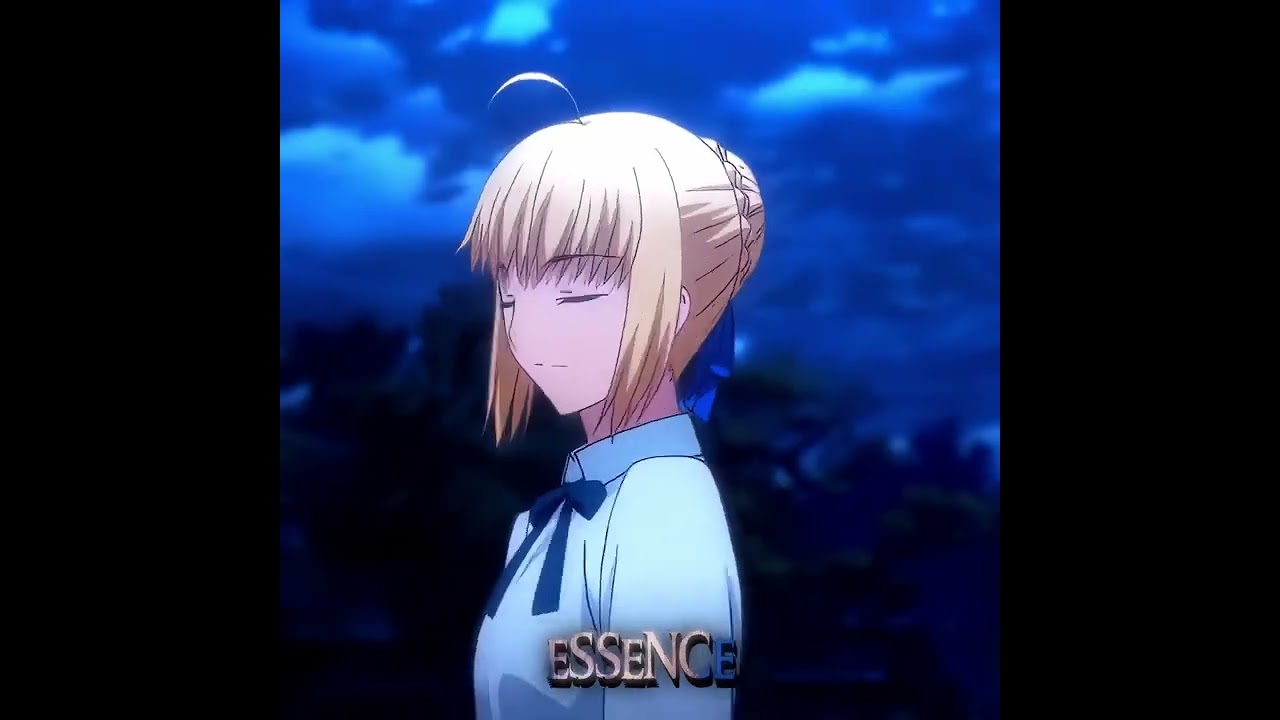 4k Saber edit | Artoria Pendragon | Fate zero/ubw