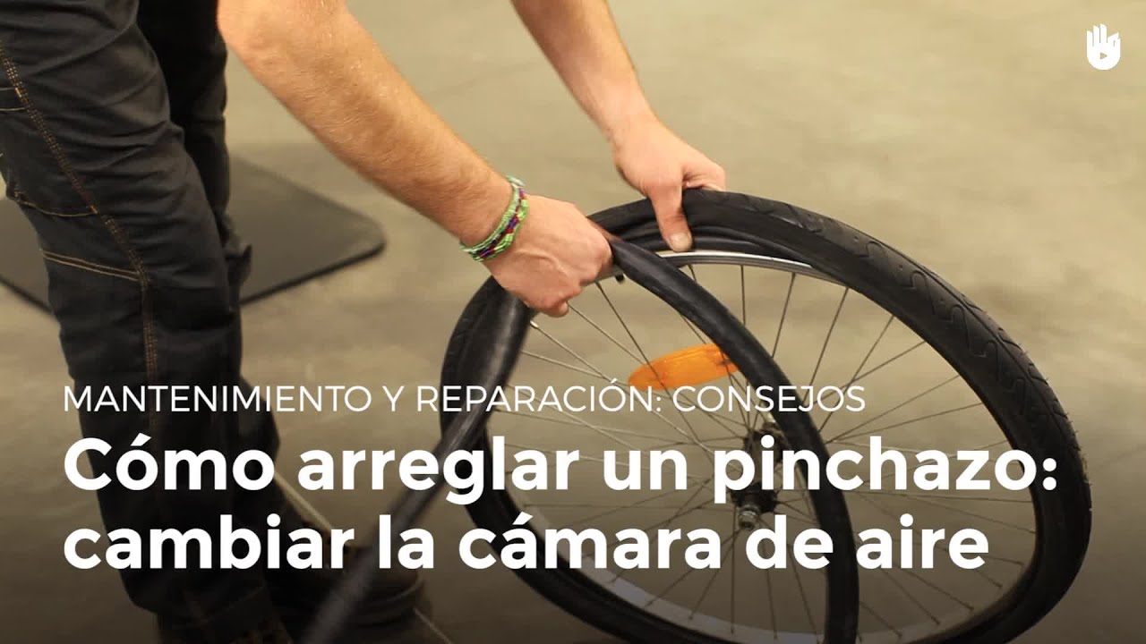 Arreglar un pinchazo: llanta | Repara bici - YouTube