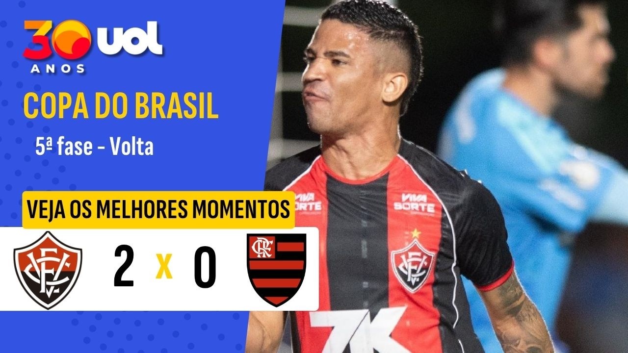 FLAMENGO É SURPREENDIDO PELO VITÓRIA E ESTÁ ELIMINADO DA COPA DO BRASIL ...