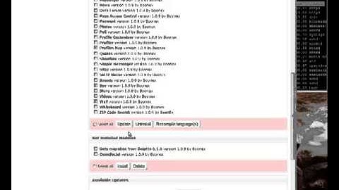 Dolphin 7 Uninstall of Modules in 7.0.9