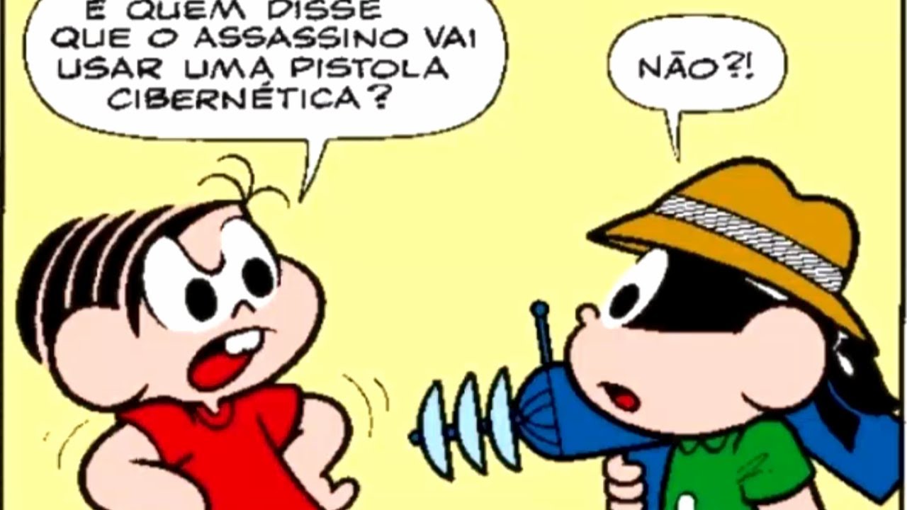 QUEM É O ASSASSINO? - QUADRINHOS DA TURMA DA MÔNICA
