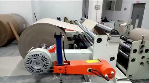 SD1600 Jumbo Paper Roll Slitting Rewinding Machine
