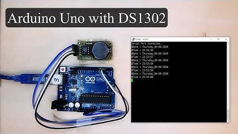 Arduino Uno : Record and Load Time in DS1302