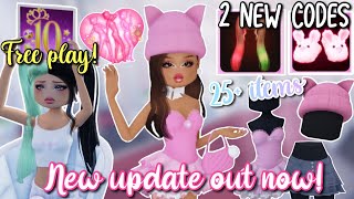 NEW DRESS TO IMPRESS UPDATE OUT NOW! NEW CODES, FREEPLAY, 25 NEW ITEMS AND MORE | Roblox