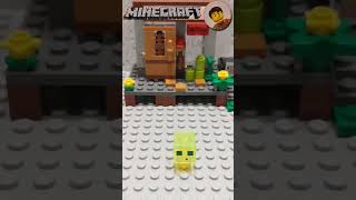 Lego Minecraft ⚡️ Slime attack #lego #лего #लेगो #レゴ #minecraft #slime #乐高 #shorts #animation