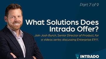 Intrado E911 Solutions