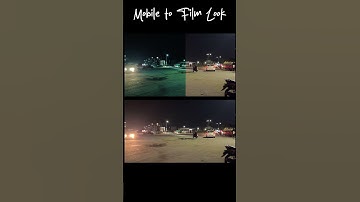 From Phone to Hollywood 🎥🔥#shorts #colorcorrection #filmlook #videoediting #davinci  #bollywood