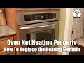 EASY FIX: Oven Not Heating or Heating Slowly - *TURN OFF The Power Before Repairing!